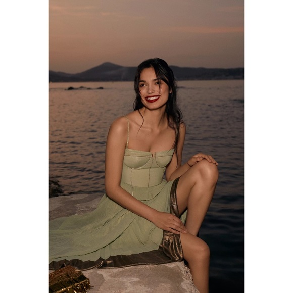 Anthropologie x Verb by Pallavi Singhee Embellished Bustier Corset Dress - Picture 6 of 6